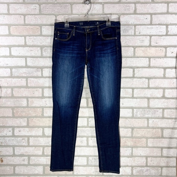 Ag The Stilt Cigarette Leg Jeans in Reef Wash Size 30 - Picture 3 of 8